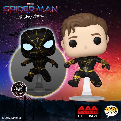Funko POP! Spider-Man: Unmasked Spider-Man Black Suit - AAA Anime Exclusive - Create Marketplace