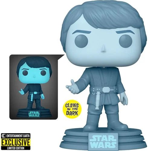Funko POP! Star Wars: Holographic Luke Skywalker - EE Exclusive - Create Marketplace