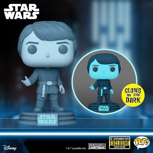 Funko POP! Star Wars: Holographic Luke Skywalker - EE Exclusive - Create Marketplace