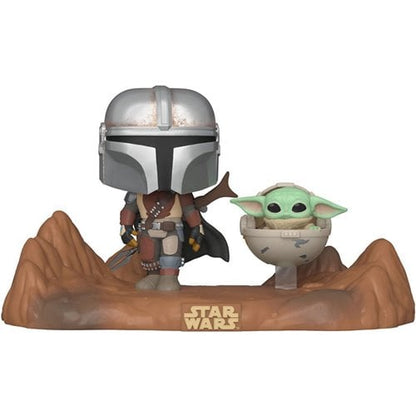 Funko Pop! Star Wars Moment: The Mandalorian with The Child - Create Marketplace