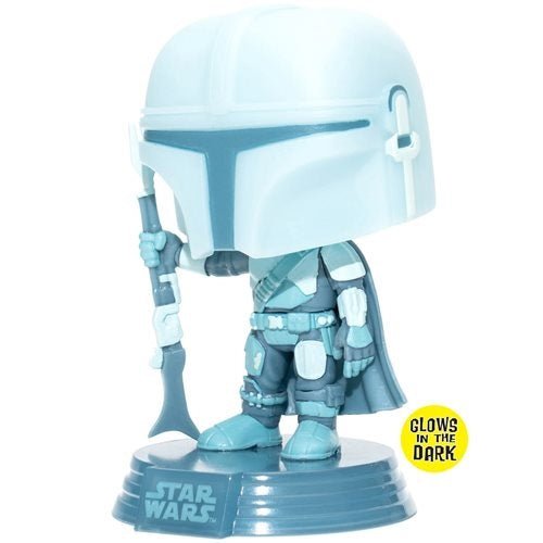 Funko POP! Star Wars: The Mandalorian Hologram GITD - Entertainment Earth Exclusive - Create Marketplace