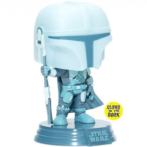 Funko POP! Star Wars: The Mandalorian Hologram GITD - Entertainment Earth Exclusive - Create Marketplace