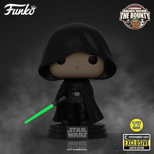 Funko POP! Star Wars: The Mandalorian Luke Skywalker GITD - Entertainment Earth Exclusive - Create Marketplace