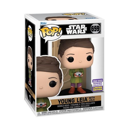 Funko POP! Star Wars: Young Leia with Lola SDCC Exclusive - Create Marketplace