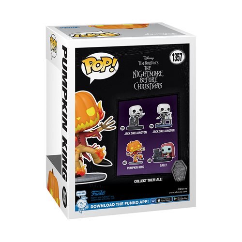 Funko POP! The Nightmare Before Christmas 30th Anniversary: Pumpkin King - Create Marketplace