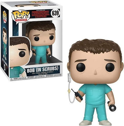 Funko POP! TV: Stranger Things - Bob in Scrubs With Box Protector - Create Marketplace