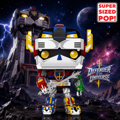 Funko Pop! Tv: Voltron - Voltron Retro Super 6 1/4" - Create Marketplace