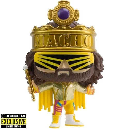 Funko POP! WWE: Metallic King Macho Man - Entertainment Earth Exclusive - Create Marketplace