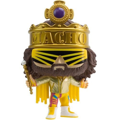 Funko POP! WWE: Metallic King Macho Man - Entertainment Earth Exclusive - Create Marketplace