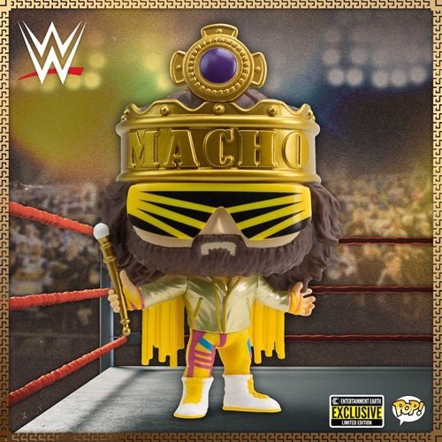 Funko POP! WWE: Metallic King Macho Man - Entertainment Earth Exclusive - Create Marketplace