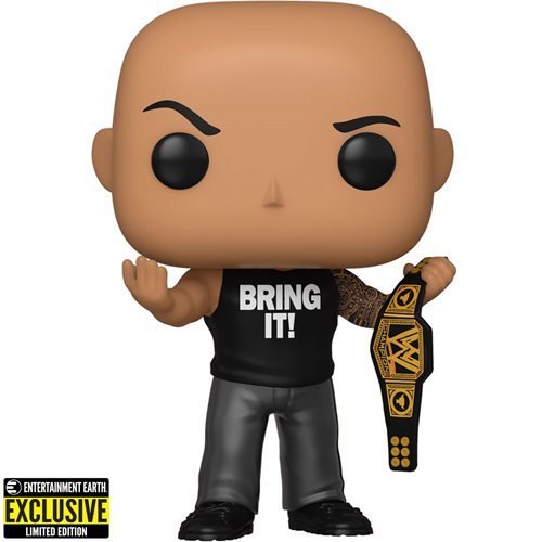 Funko POP! WWE: The Rock Entertainment Earth Exclusive - Create Marketplace