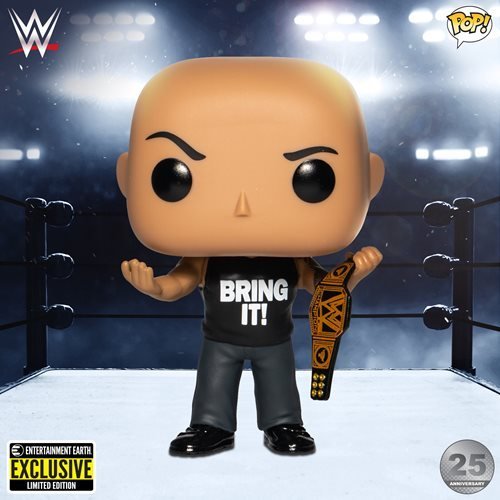 Funko POP! WWE: The Rock Entertainment Earth Exclusive - Create Marketplace