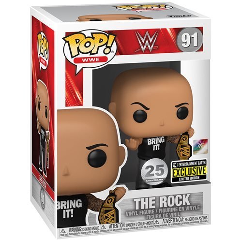 Funko POP! WWE: The Rock Entertainment Earth Exclusive - Create Marketplace