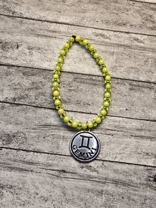 Gemini, Yellow/Green, Bracelet - made by kid Sam - Create Marketplace