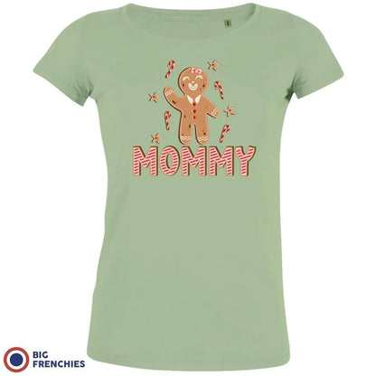 Gingerbread Christmas Women's Organic Cotton Tee - Create Marketplace
