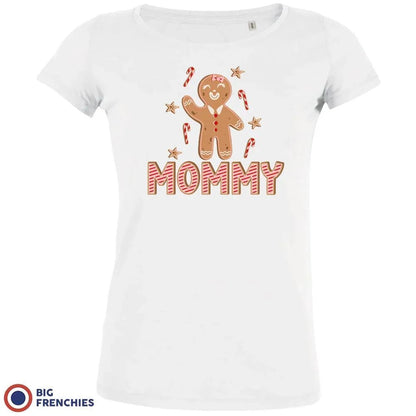 Gingerbread Christmas Women's Organic Cotton Tee - Create Marketplace