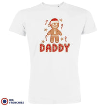 Gingerbread Daddy Christmas Men's Organic Cotton Tee - Create Marketplace