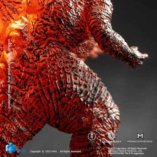 Godzilla King of Monsters Stylist Burning Godzilla Statue - Previews Exclusive - Create Marketplace