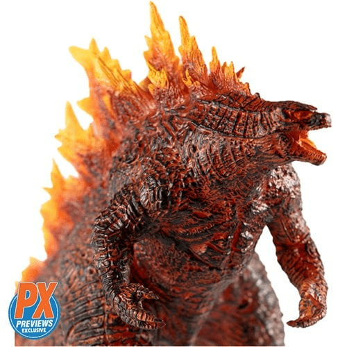 Godzilla King of Monsters Stylist Burning Godzilla Statue - Previews Exclusive - Create Marketplace