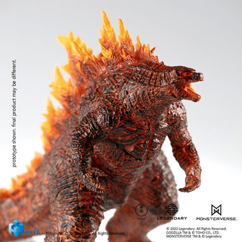 Godzilla King of Monsters Stylist Burning Godzilla Statue - Previews Exclusive - Create Marketplace
