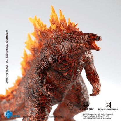 Godzilla King of Monsters Stylist Burning Godzilla Statue - Previews Exclusive - Create Marketplace