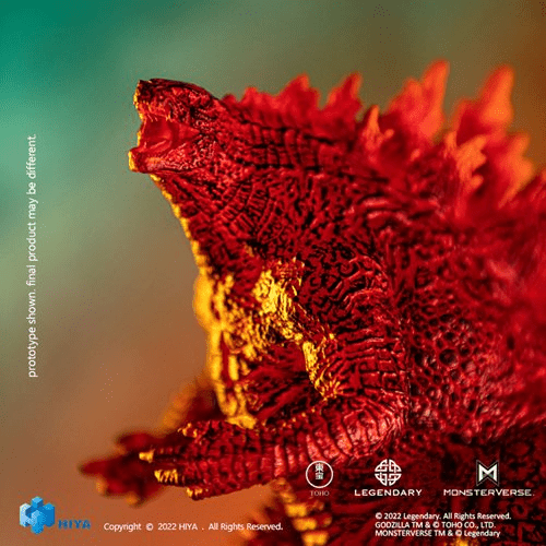 Godzilla King of Monsters Stylist Burning Godzilla Statue - Previews Exclusive - Create Marketplace