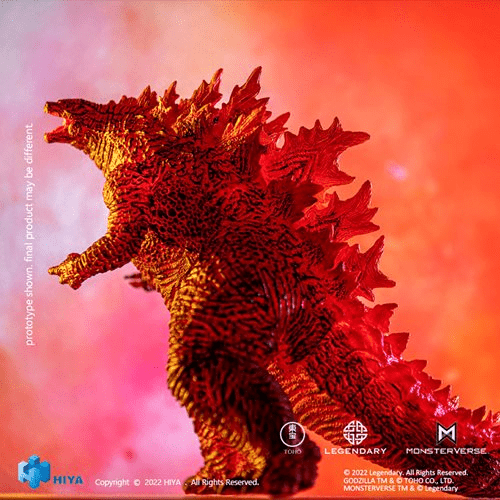 Godzilla King of Monsters Stylist Burning Godzilla Statue - Previews Exclusive - Create Marketplace