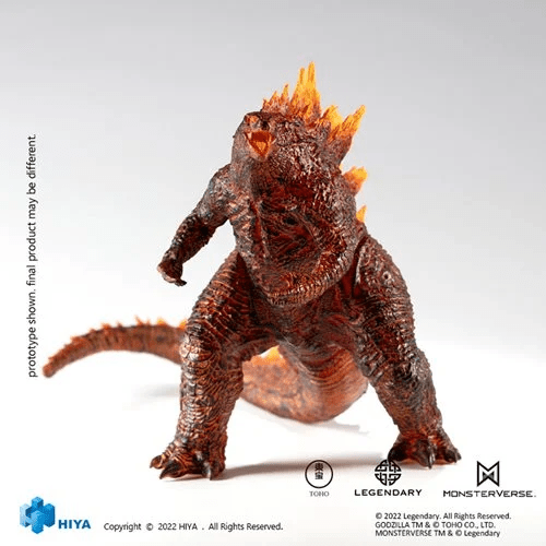 Godzilla King of Monsters Stylist Burning Godzilla Statue - Previews Exclusive - Create Marketplace
