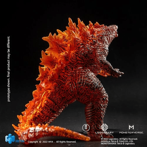 Godzilla King of Monsters Stylist Burning Godzilla Statue - Previews Exclusive - Create Marketplace