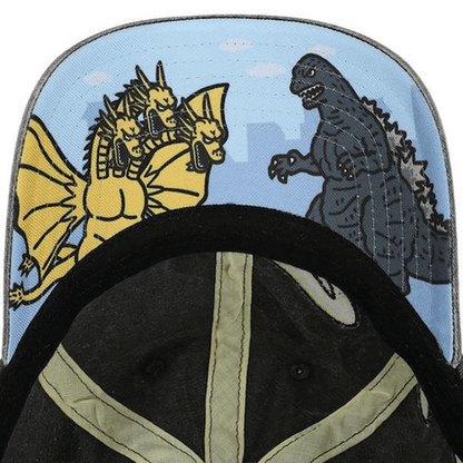Godzilla Pigment Dyed Embroidered Hat - Create Marketplace