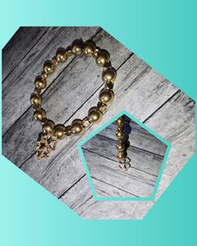 Gold Clover Bracelet - made by kid Sam - Create Marketplace