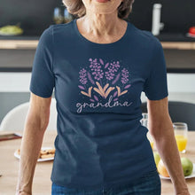 Grandma Flowers Women's Organic Cotton Tee - Create Marketplace