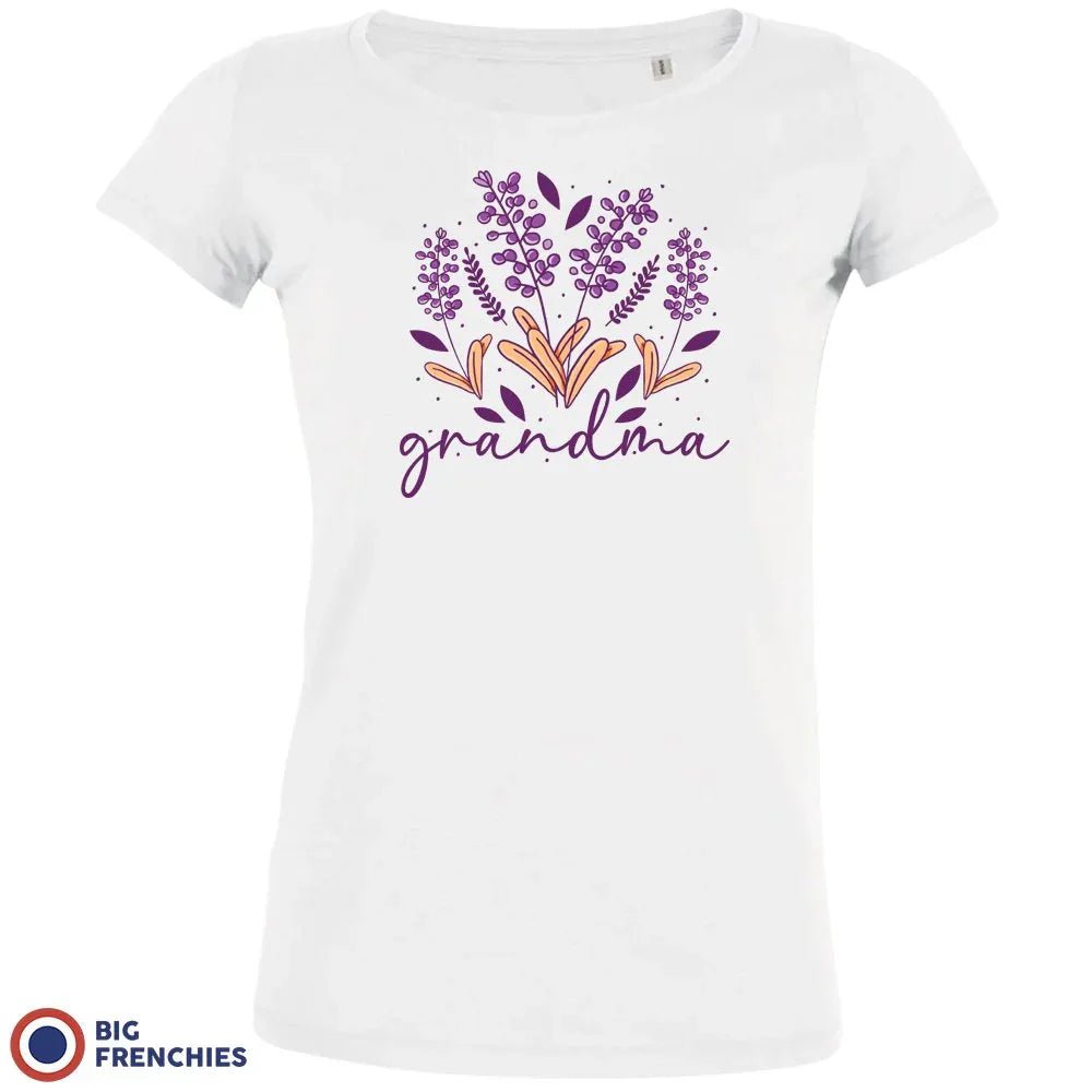 Grandma Flowers Women's Organic Cotton Tee - Create Marketplace