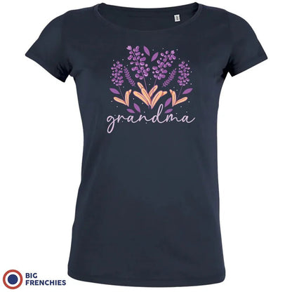 Grandma Flowers Women's Organic Cotton Tee - Create Marketplace