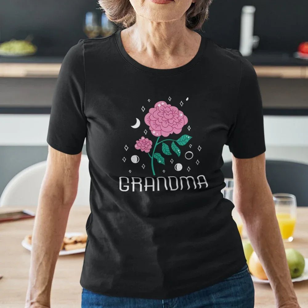 Grandma Rose Women's Organic Cotton Tee - Create Marketplace