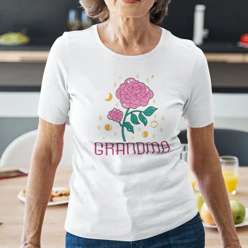Grandma Rose Women's Organic Cotton Tee - Create Marketplace