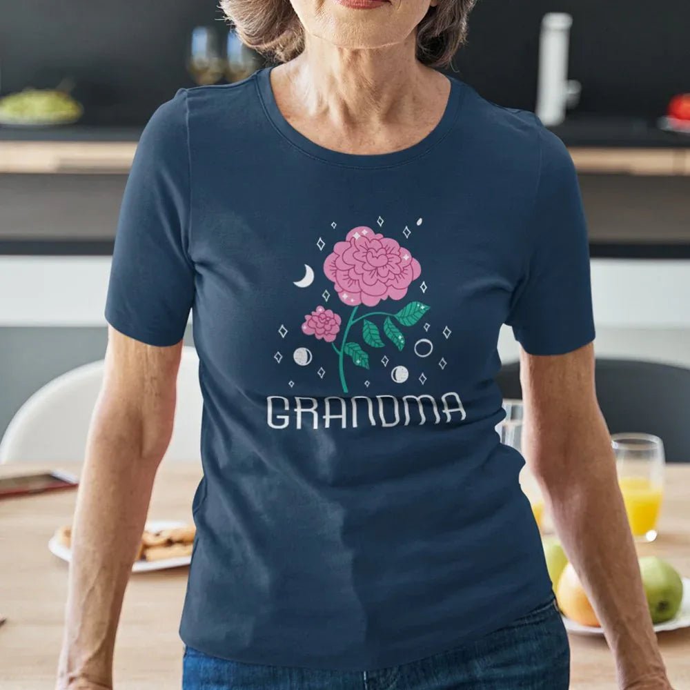 Grandma Rose Women's Organic Cotton Tee - Create Marketplace