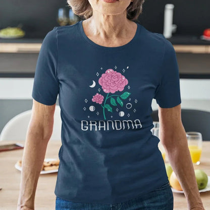 Grandma Rose Women's Organic Cotton Tee - Create Marketplace