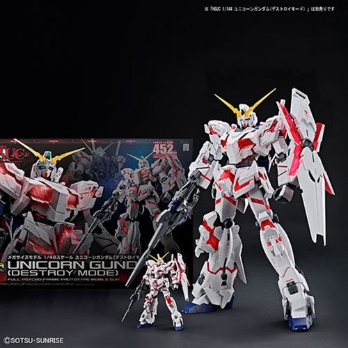 Gundam UC Unicorn Gundam Destroy Mode Mega Size Model Kit - Create Marketplace