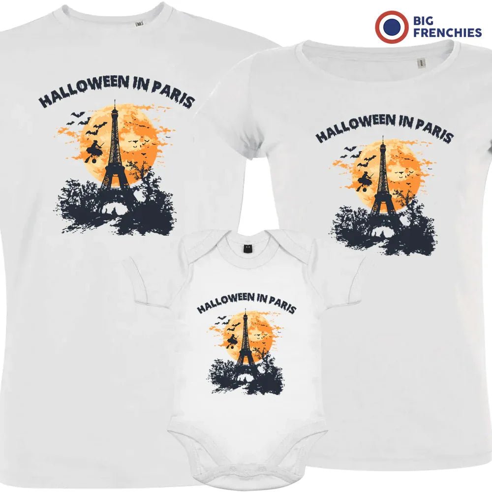Halloween In Paris Matching Organic Cotton Family Set (Set of 3) - Create Marketplace