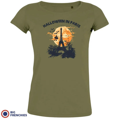Halloween In Paris Women's Organic Cotton Tee - Create Marketplace