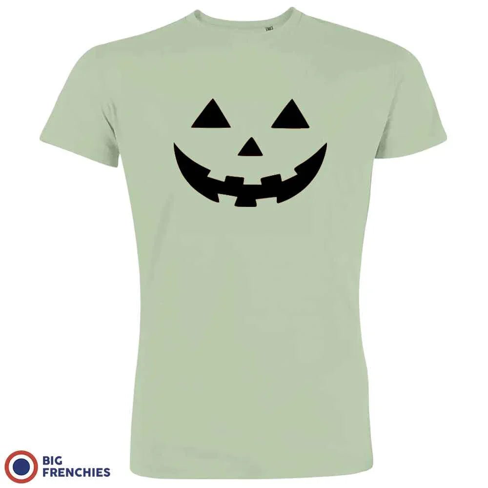 Halloween Pumpkin Men's Organic Cotton Tee - Create Marketplace