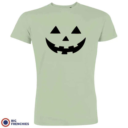 Halloween Pumpkin Men's Organic Cotton Tee - Create Marketplace