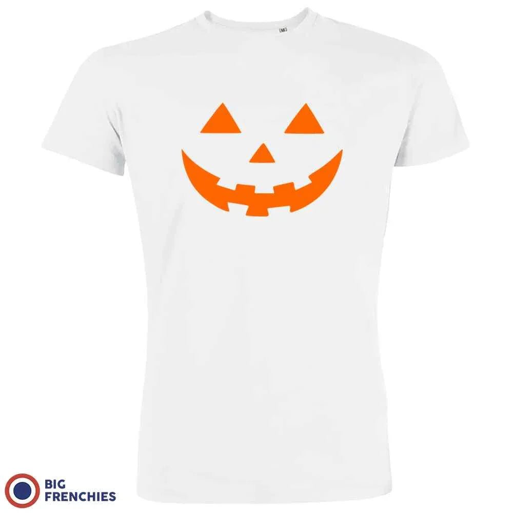 Halloween Pumpkin Men's Organic Cotton Tee - Create Marketplace