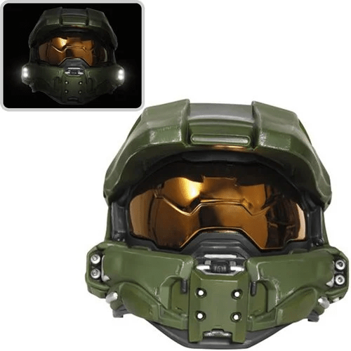 Halo Master Chief Adult Light-Up Deluxe Helmet - Create Marketplace