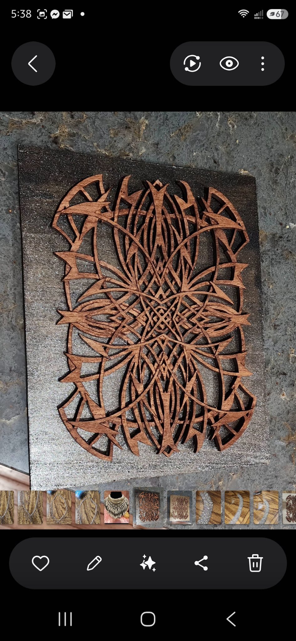 HAND CARVED ABSTRACT ART - Create Marketplace