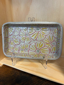 Handmade Ceramic Dish - Floral - Create Marketplace