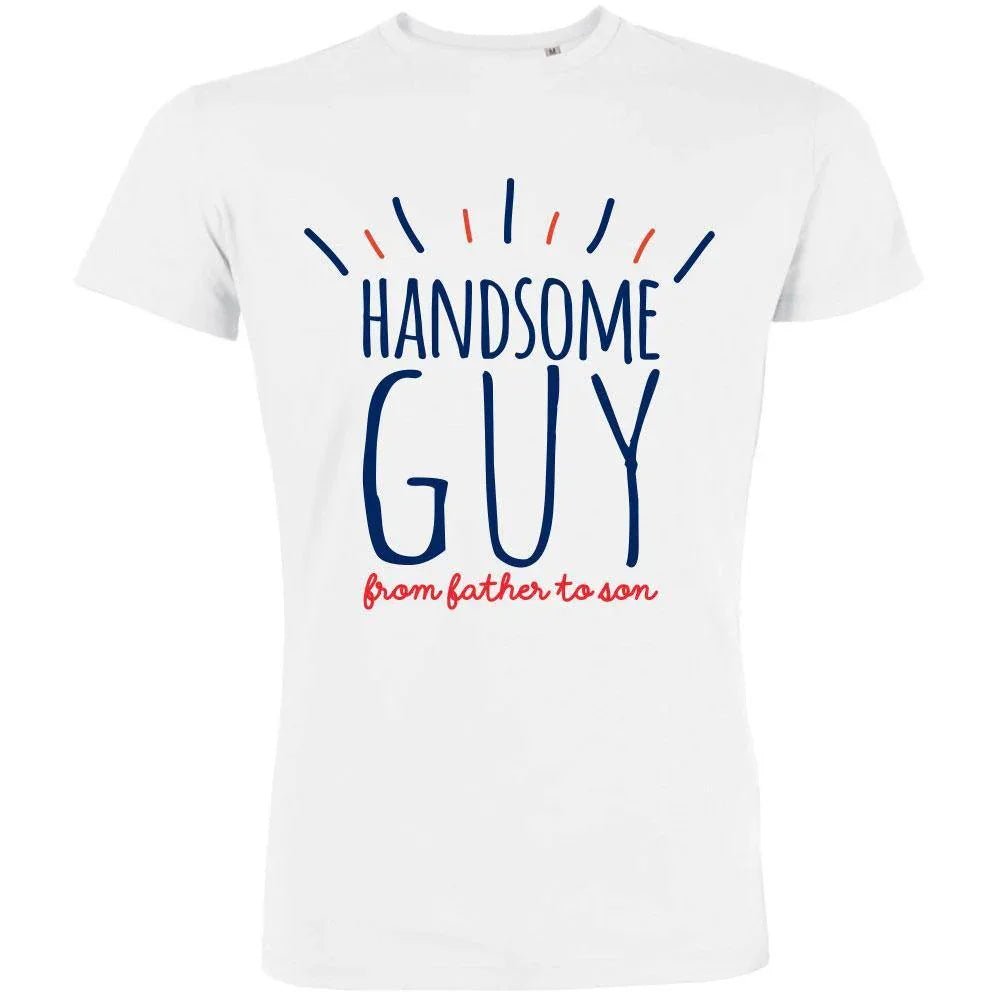 Handsome Guy From Father To Son Men's Organic Tee - Create Marketplace