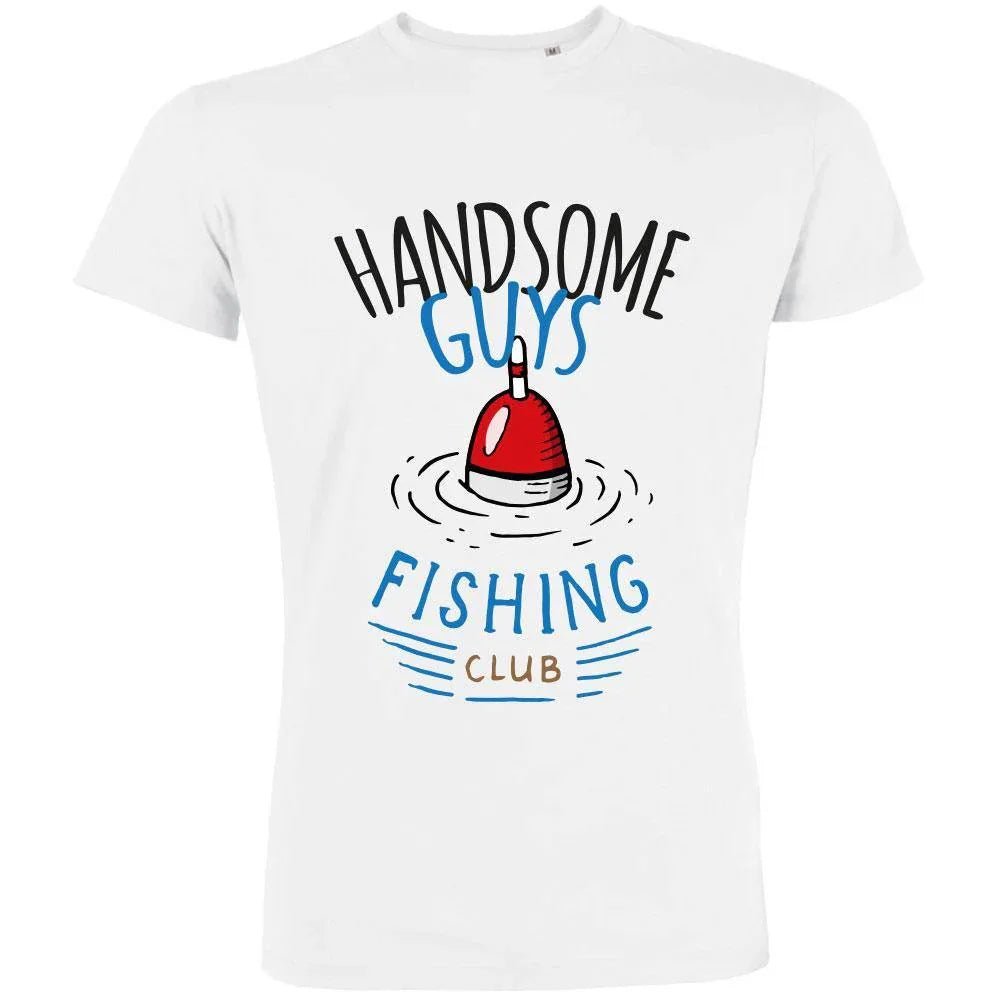 Handsome Guys Fishing Club Men's Organic Tee - Create Marketplace