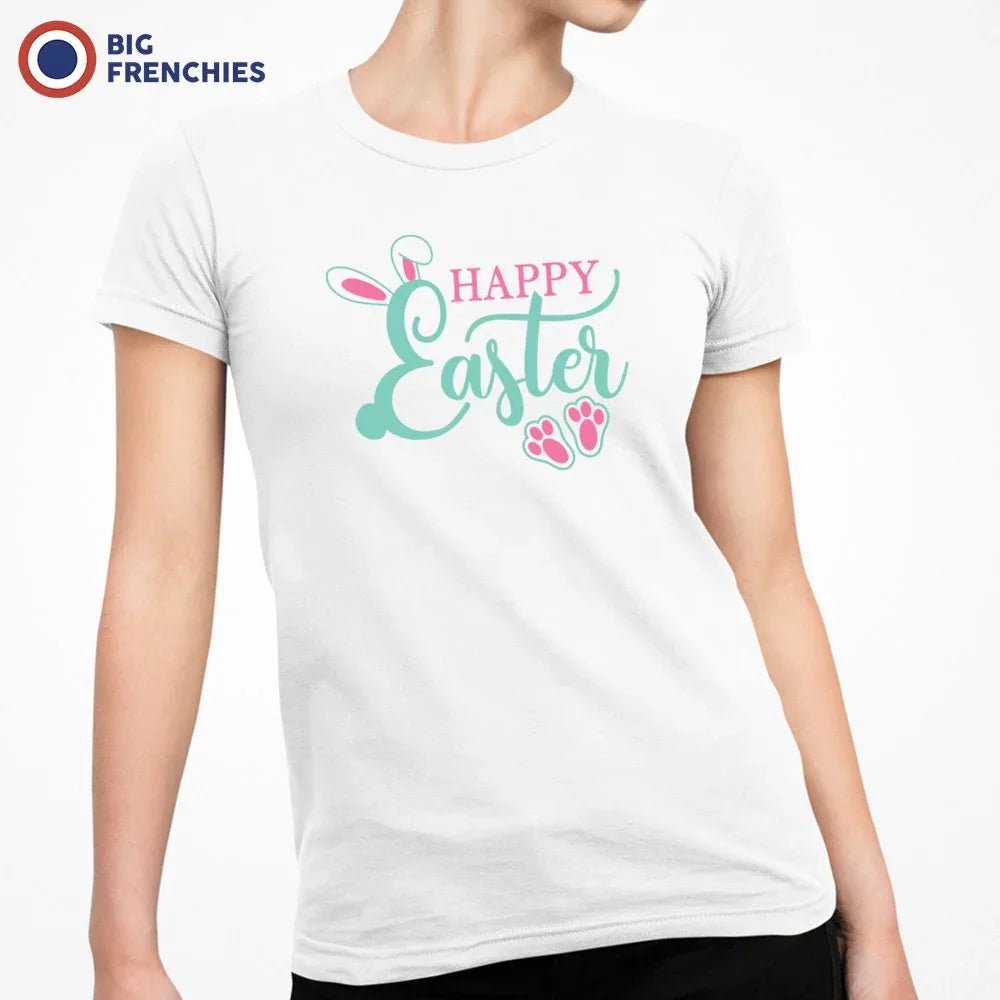 Happy Easter Women's Organic Cotton Tee - Create Marketplace